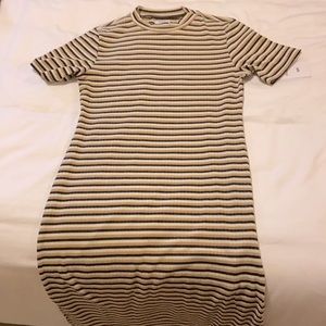 NEW RVCA striped T-shirt Dress